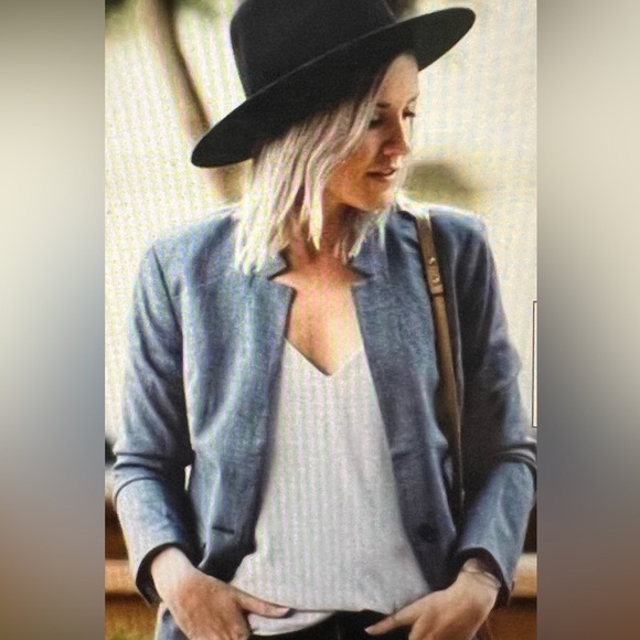 Banana Republic Women Blazer Grey NWOT - Picture 1 of 7